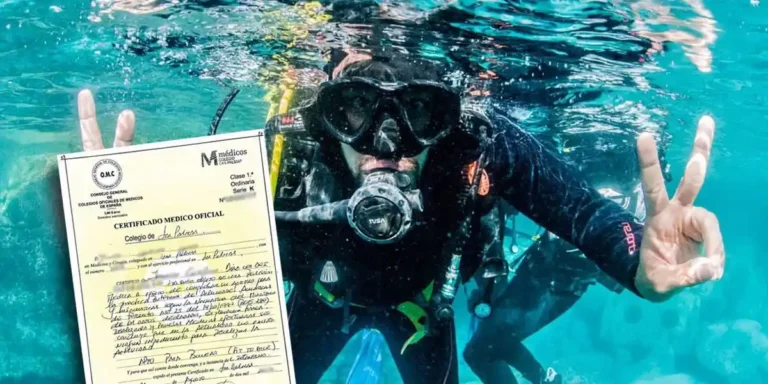 Medical Certificate for Diving in Spain
