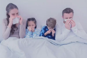 Familia resfriada dudando si ir a bucear el fin de semana a Tenerife