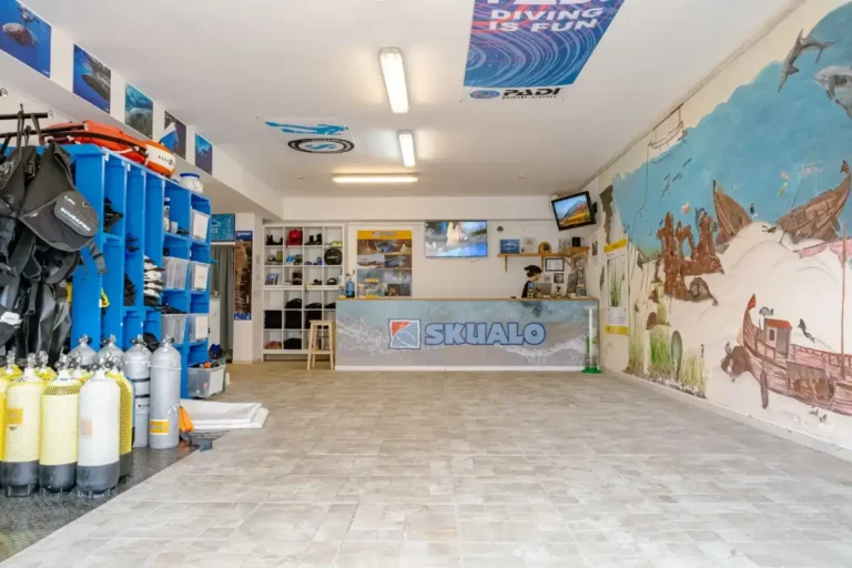 Instalaciones de centro de buceo en Lanzarote